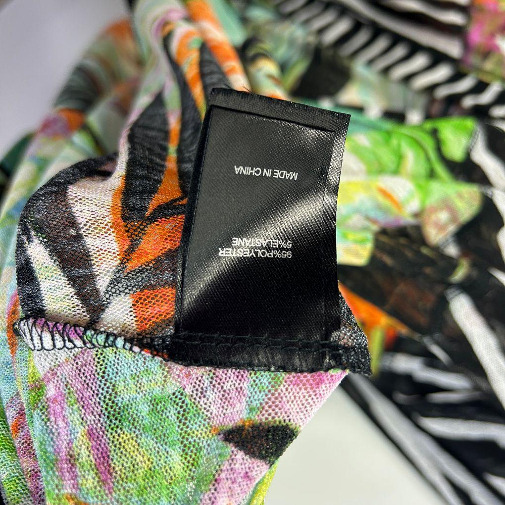 Taking Shape Multicoloured Jacket Top - Size 18/M