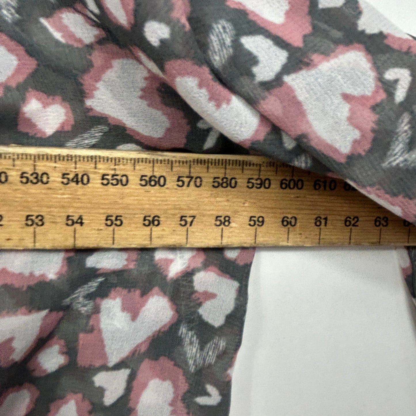 Next Leopard Print Top with 3/4 Sleeves - Size 18