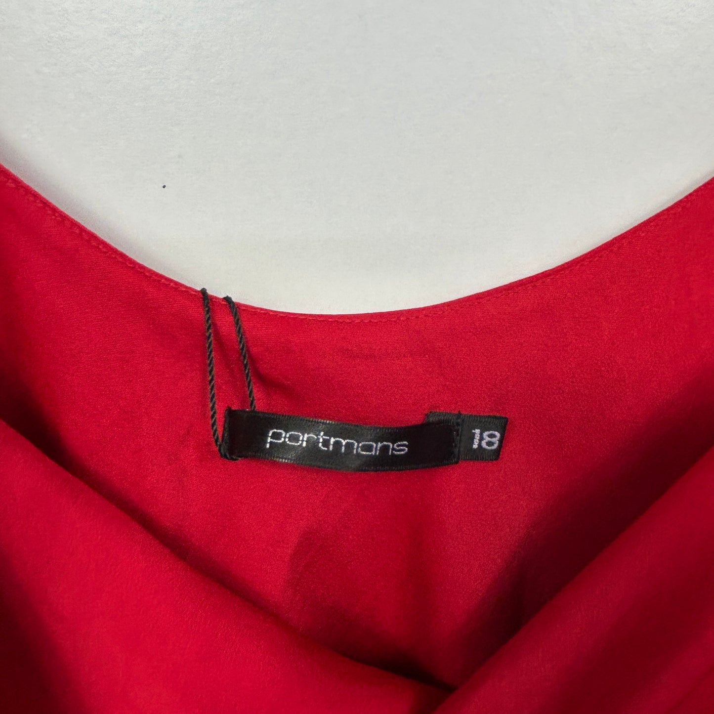 Portmans Carmine Red Camisole - Size 18