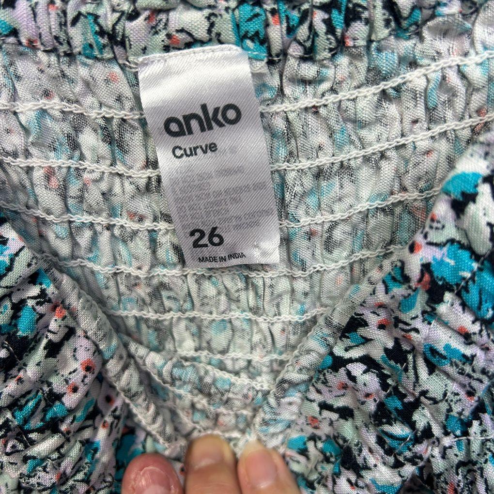Anko Blue Cotton Dress - Size 26