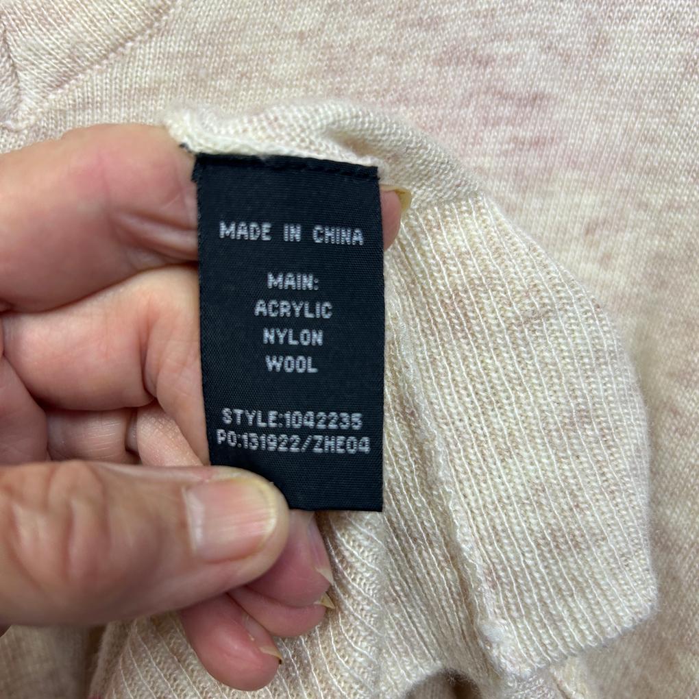 Beme Pink Star Wool Blend Jumper - Size 18/M