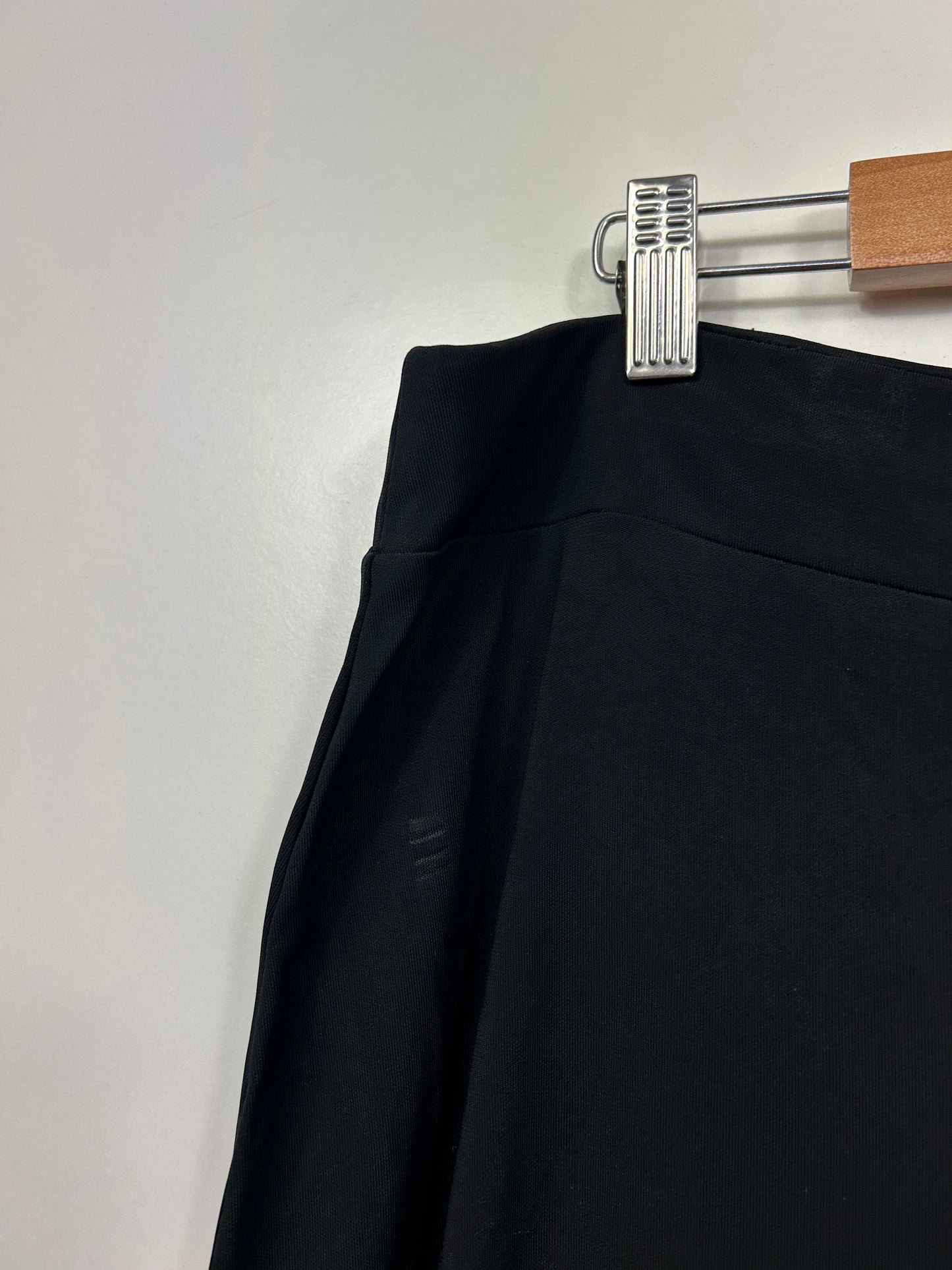 Taking Shape Black Maxi Skirt with Pockets - Size 16