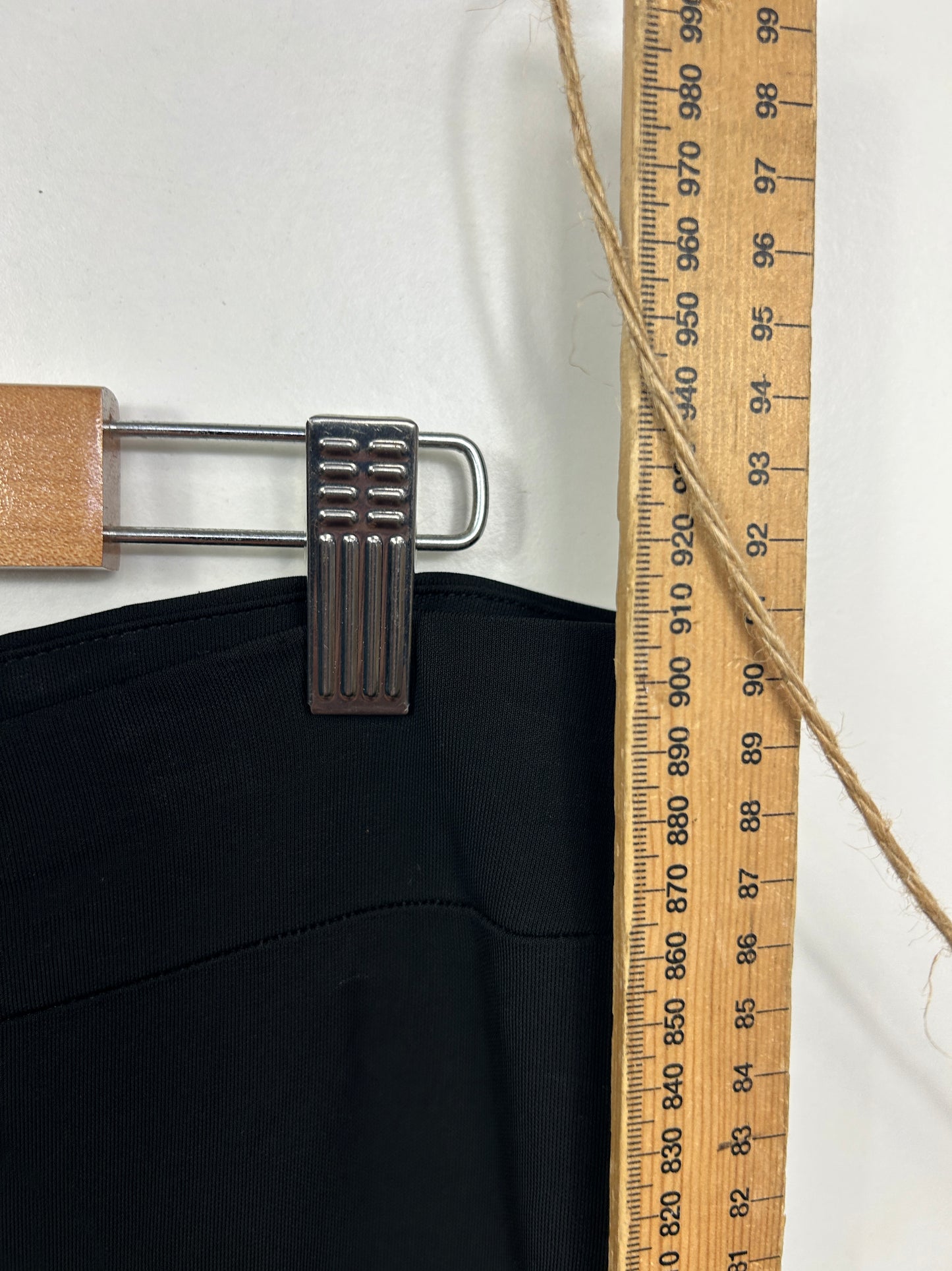 Taking Shape Black Maxi Skirt with Pockets - Size 16