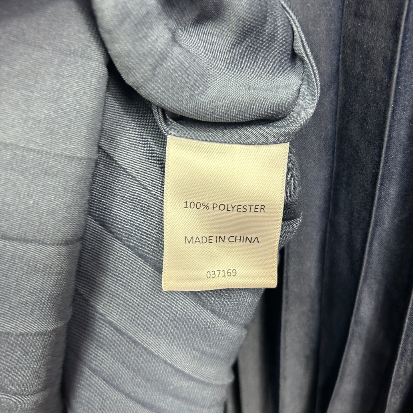 Sussan Navy Blue Pleated Midi Skirt - Size 14