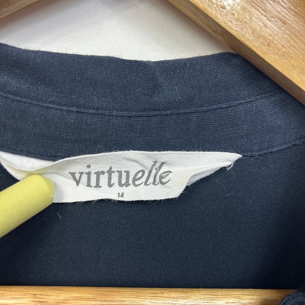 Virtuelle Navy Casual Dress - Size 14