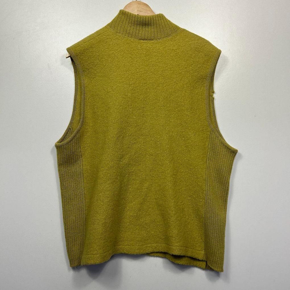 Free Woman Olive Wool Vest - Size 3X (fault)