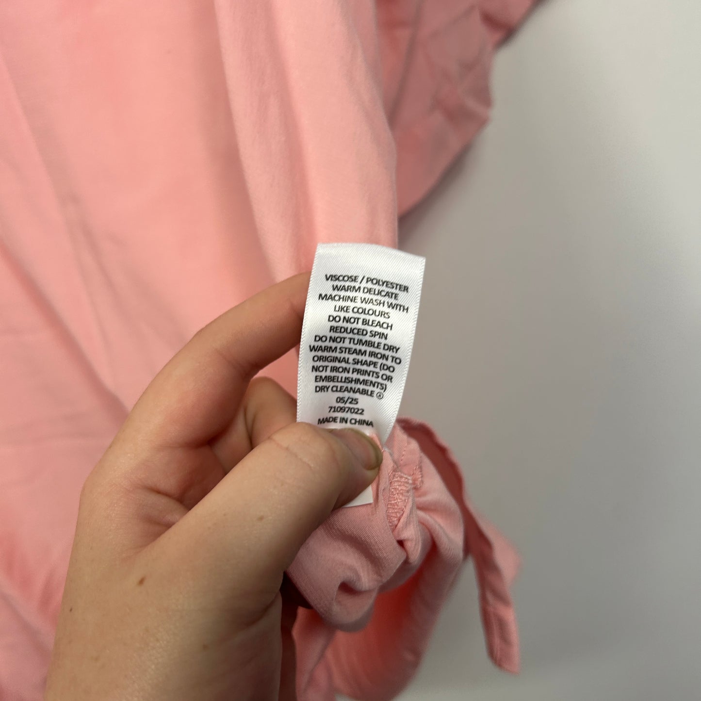 Preview Blush Pink Short Sleeve Top  - Size 20