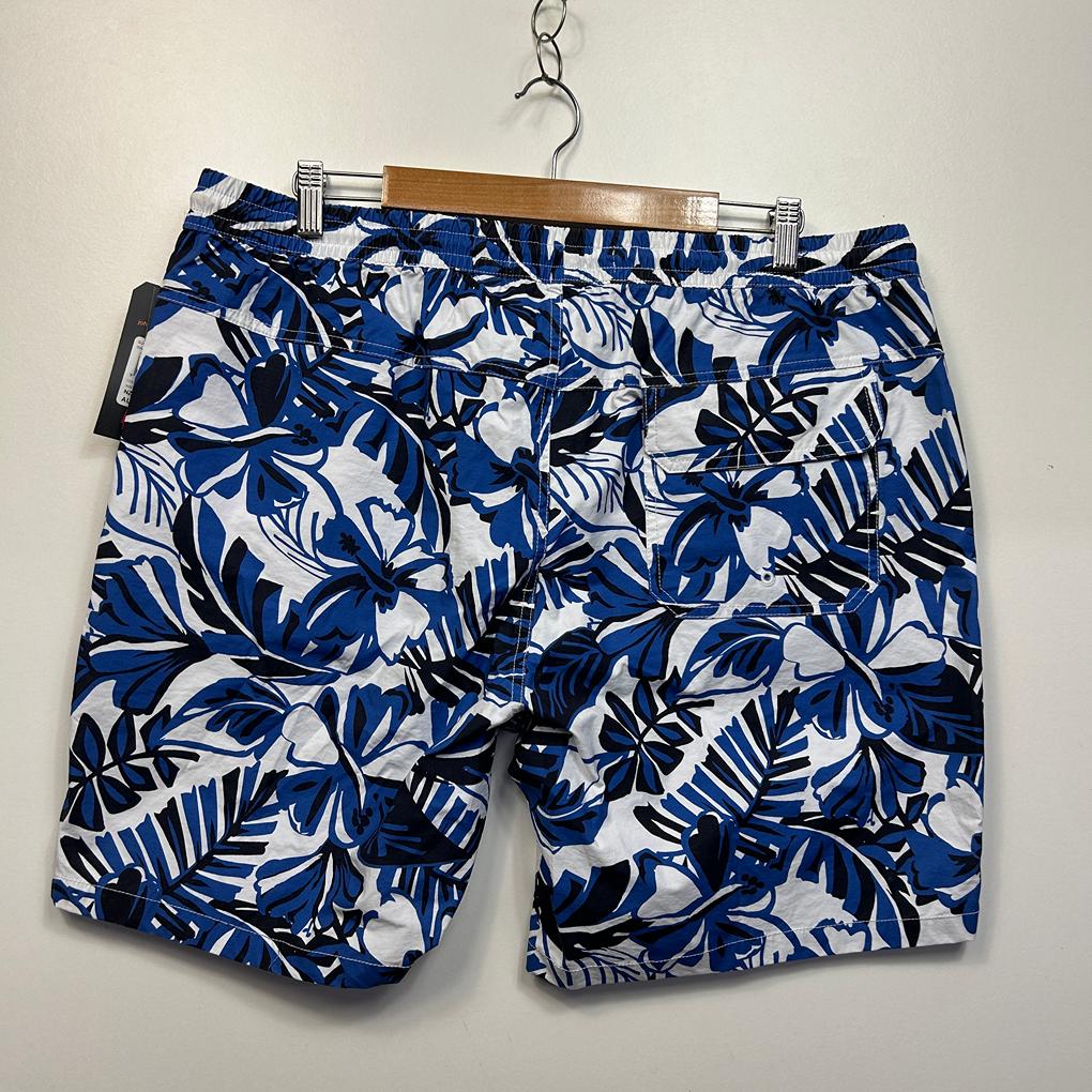 Johnny Bigg Blue Floral Swim Shorts - Size 38