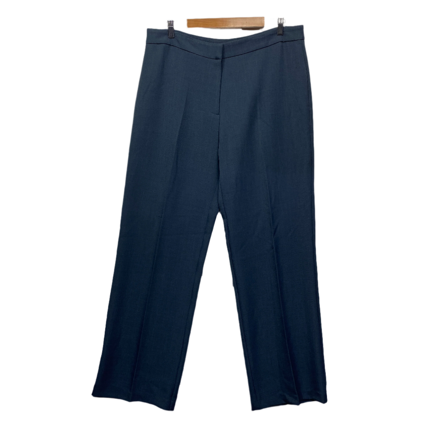 Noni B Pants Size 16 Blue Pleated Zip Fly