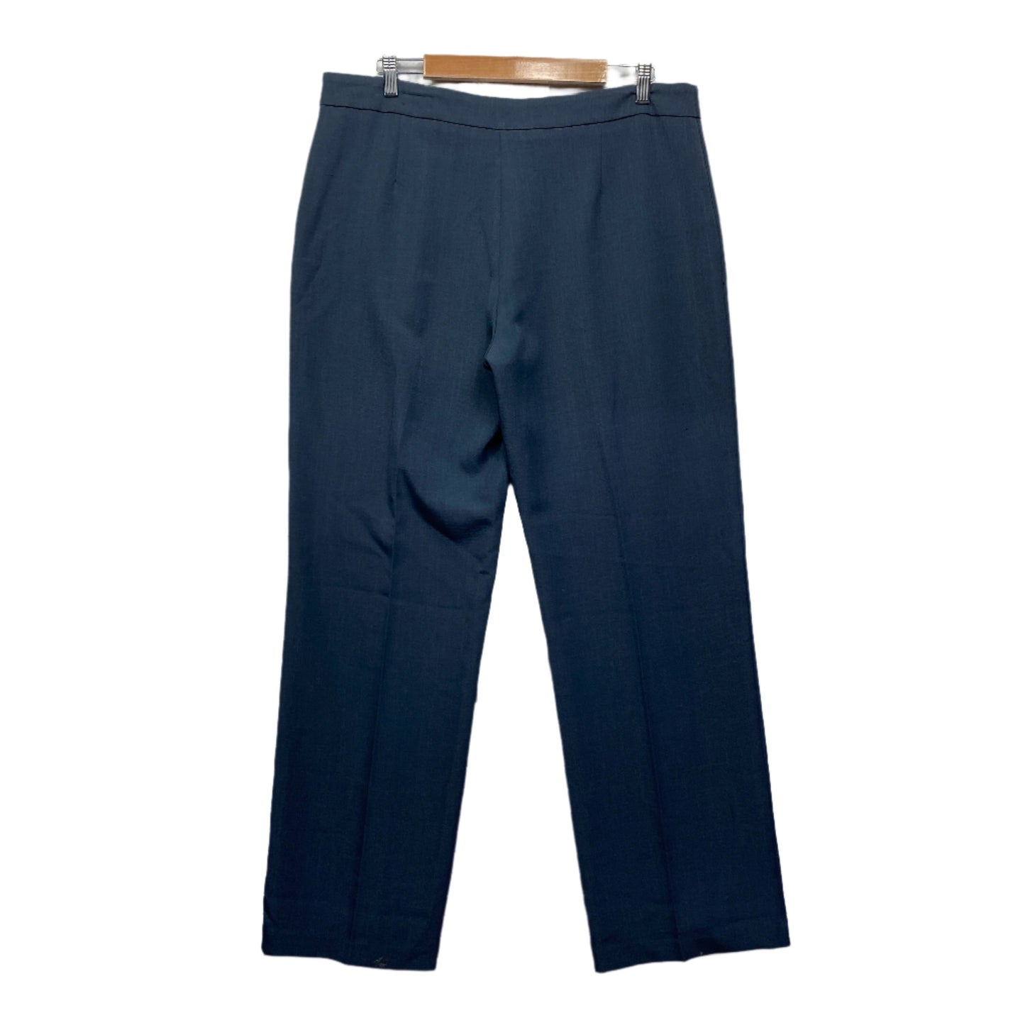 Noni B Pants Size 16 Blue Pleated Zip Fly