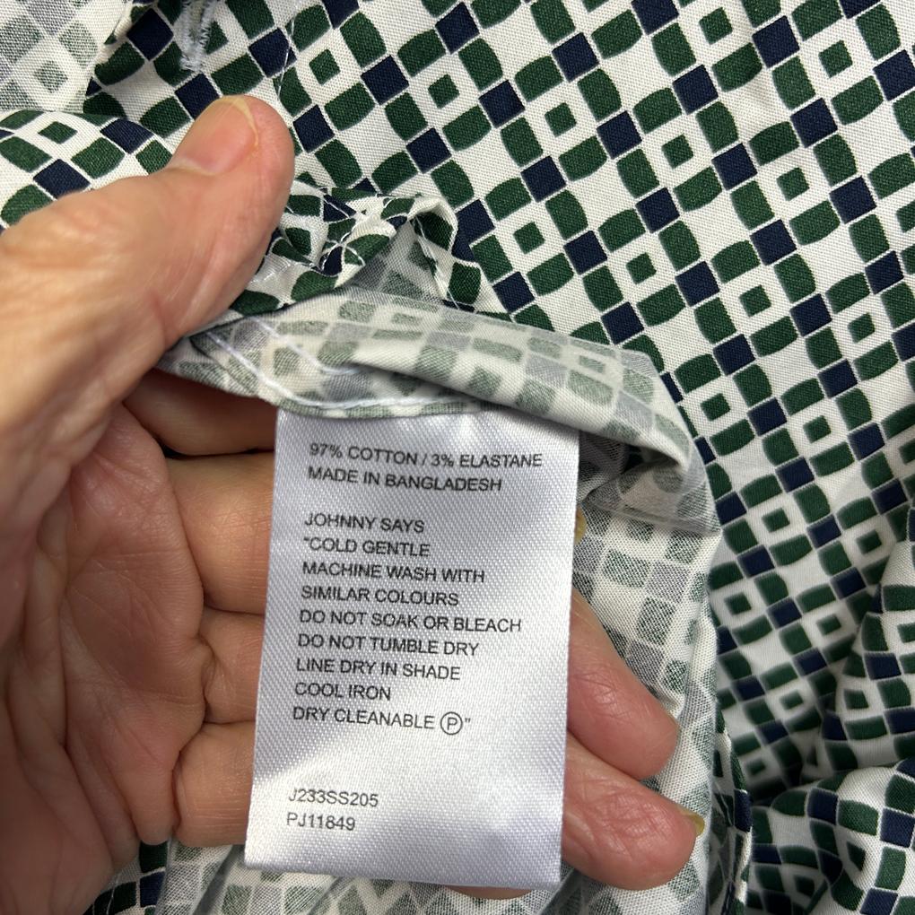 Johnny Bigg Green Shirt - Size 2XL