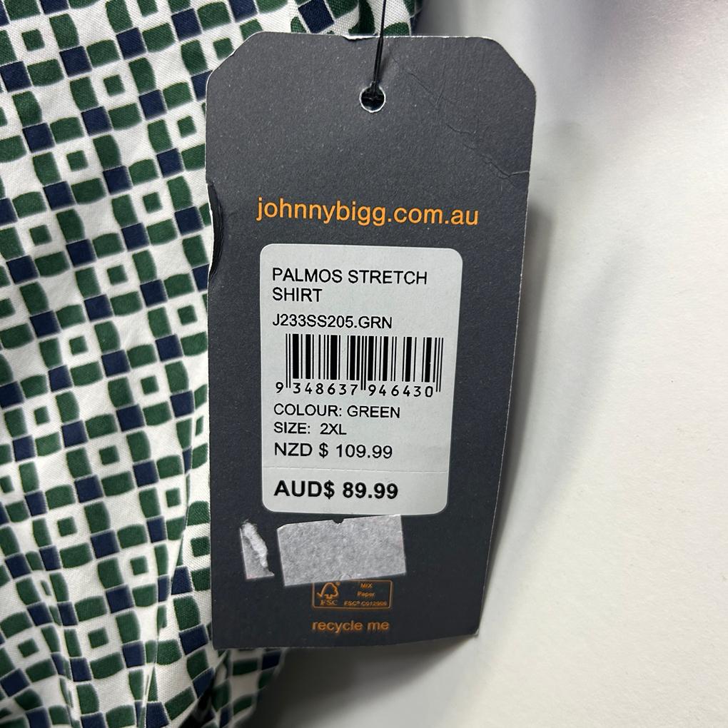 Johnny Bigg Green Shirt - Size 2XL