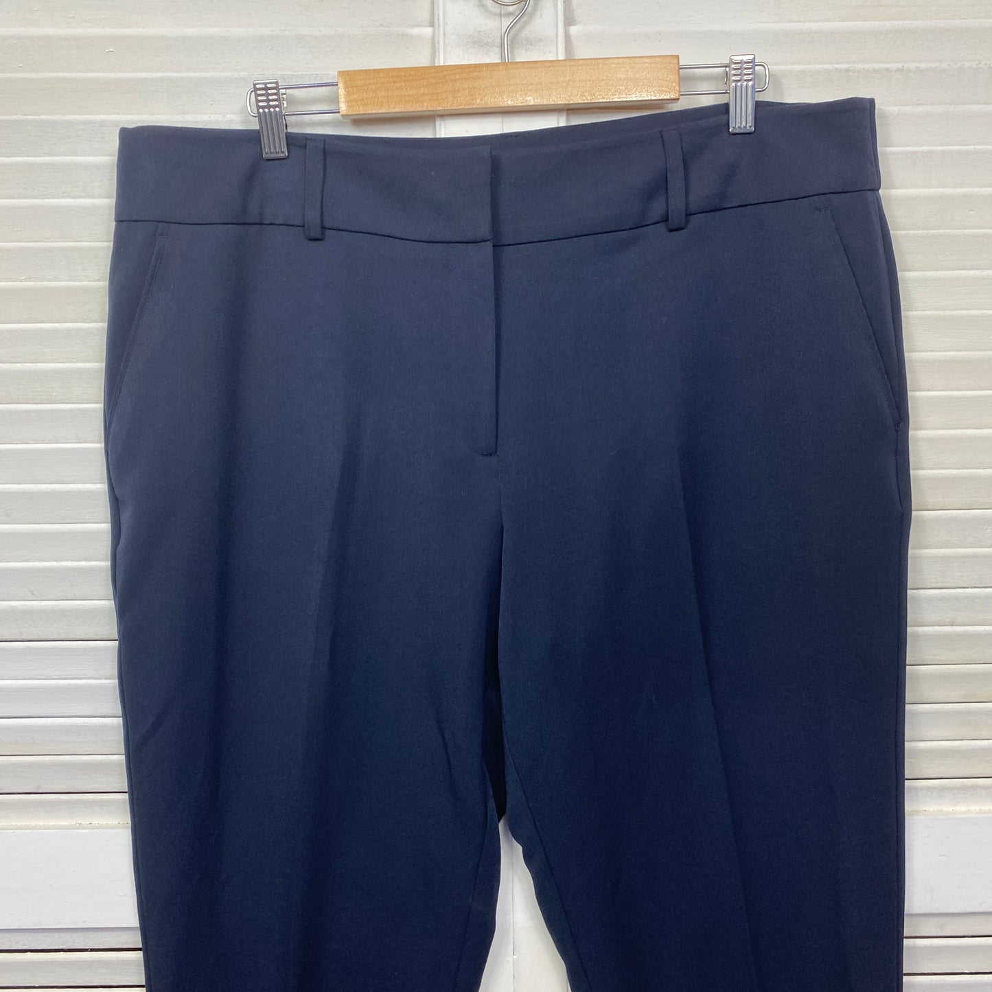 Preview Pants Size 20 Plus Navy Pockets Office