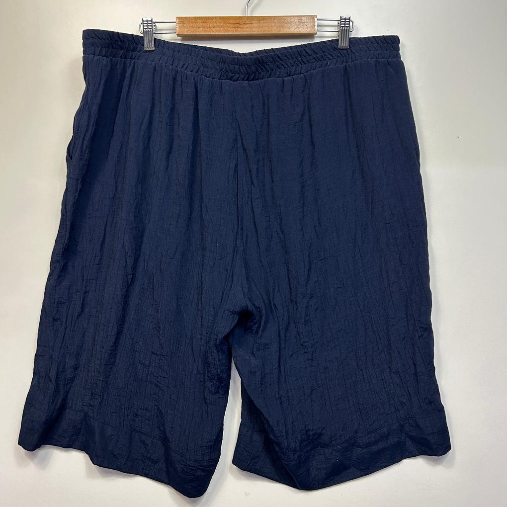 Virtuelle Navy Cropped Pants - Size 22