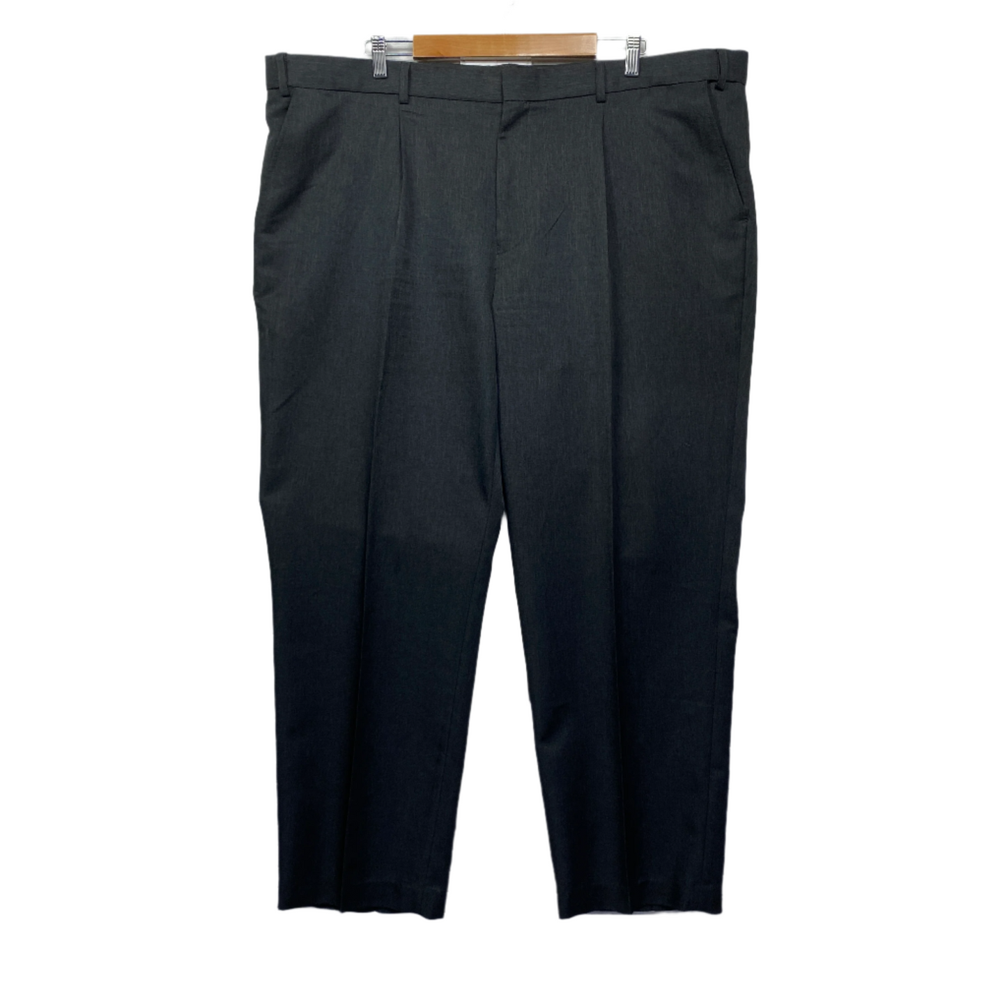 Mr Big Men Pants Size 48 Black Pockets Zip Fly