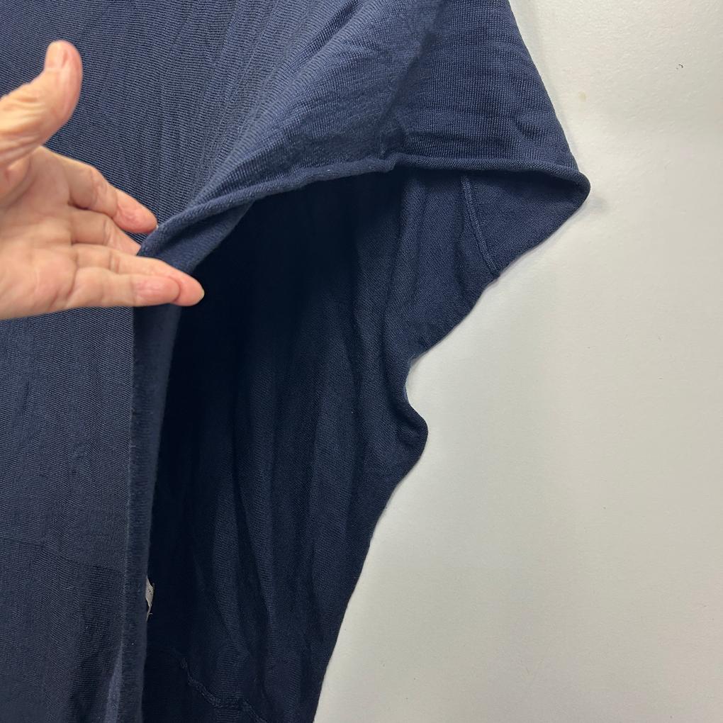 Capture Navy One Shoulder Dress - Size XL/XXL