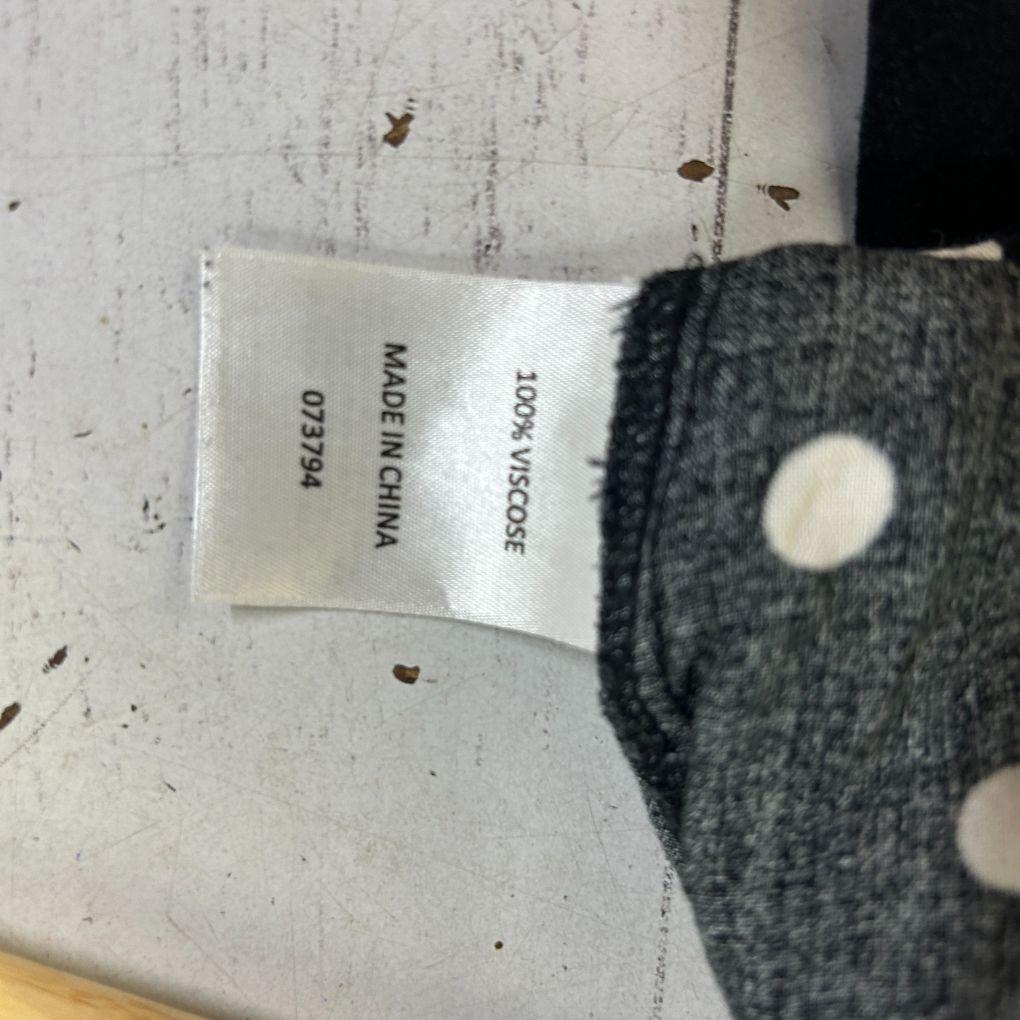 Sportsgirl Black White Dot Cropped Wide Leg Pants - Size 14