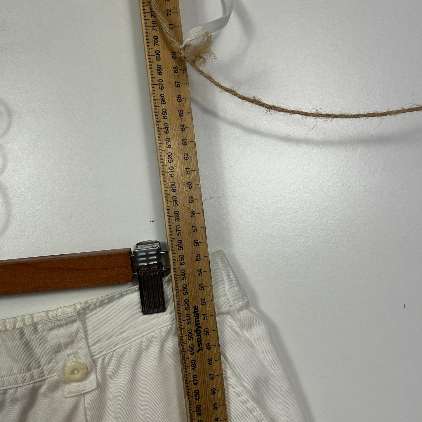 Capture White Shorts - Size 16