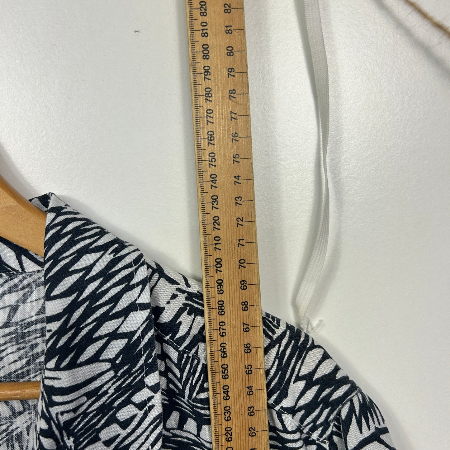 Black Pepper Black and White Print Shirt - 20