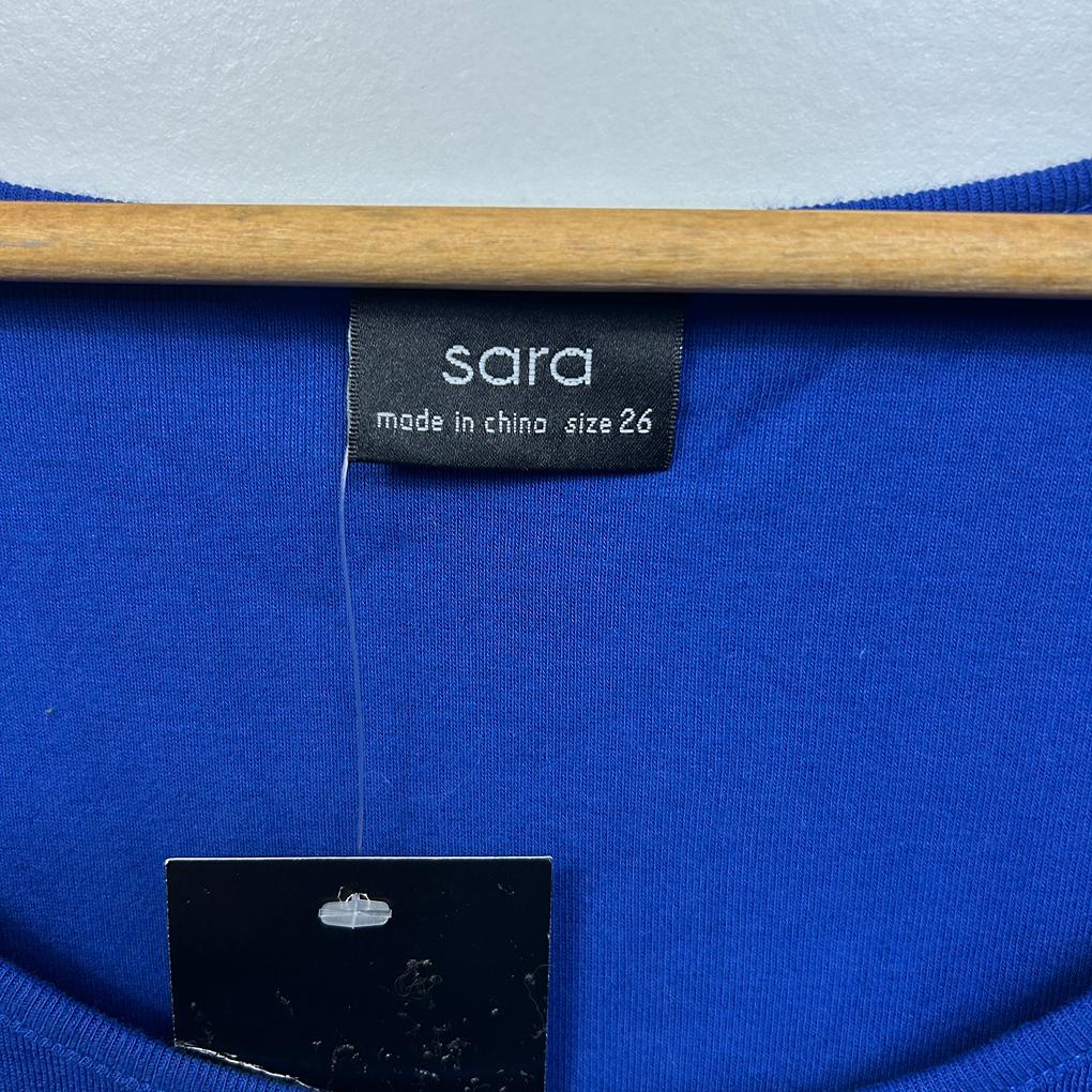 Sara Blue Tank Top - Size 26