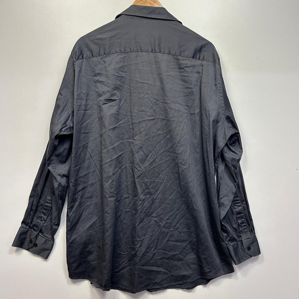 Johnny Bigg Grey Cotton Shirt - Size 4XL