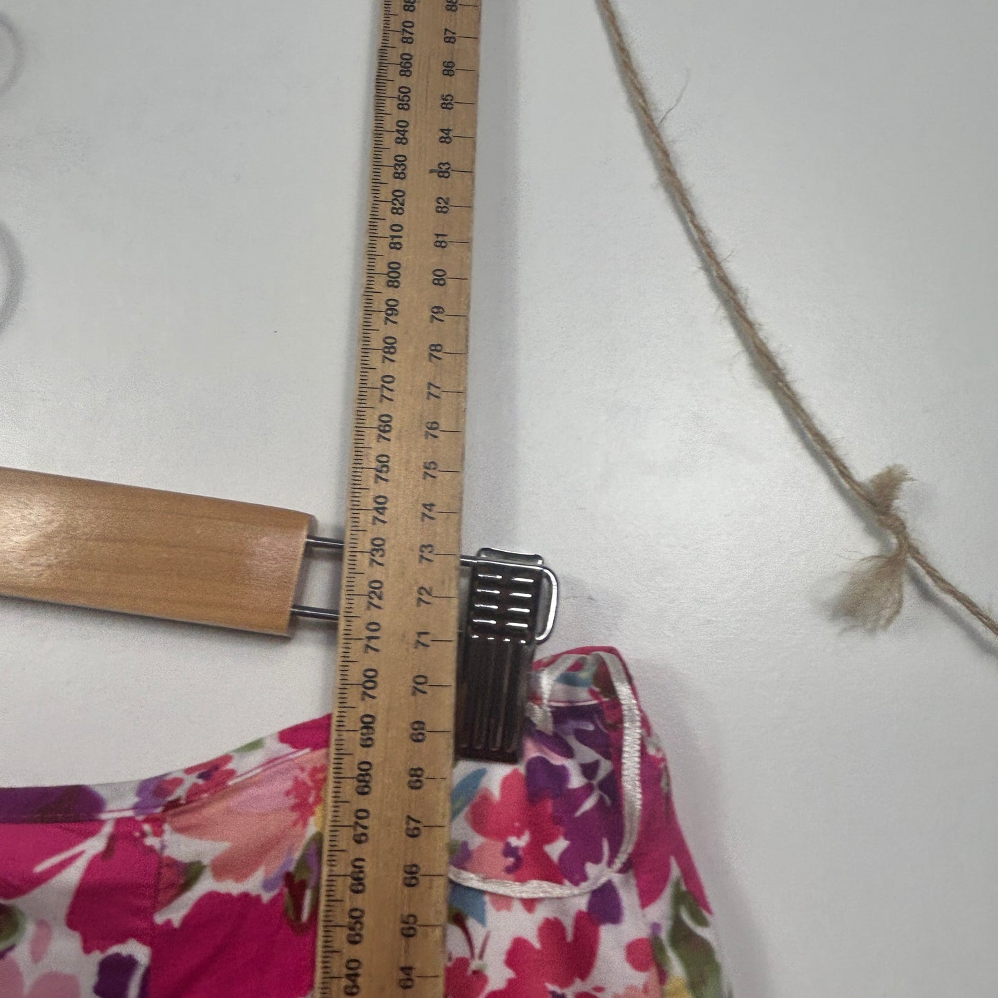 Jump Pink and Purple Floral A-Line Skirt - Size 12