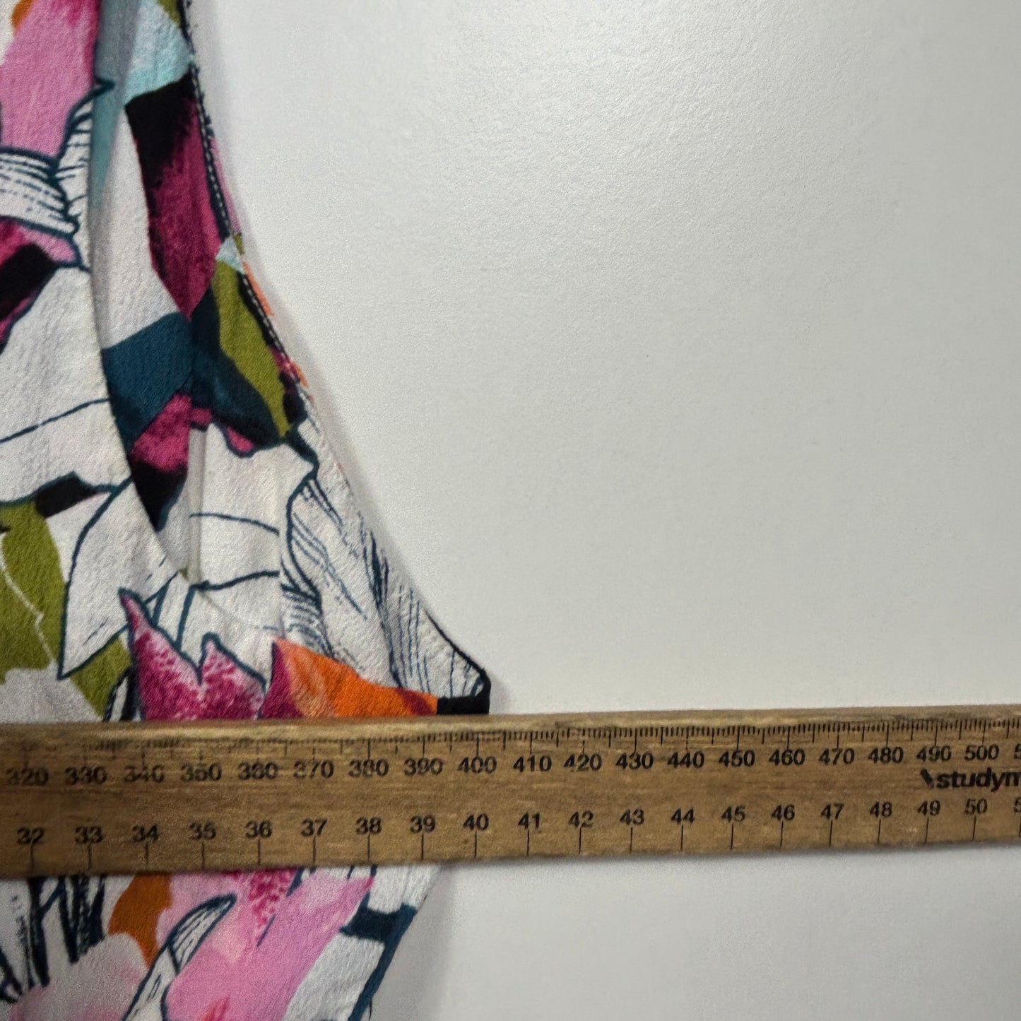 Sportsgirl Floral Maxi Dress with Waist Cut Out - Size 14