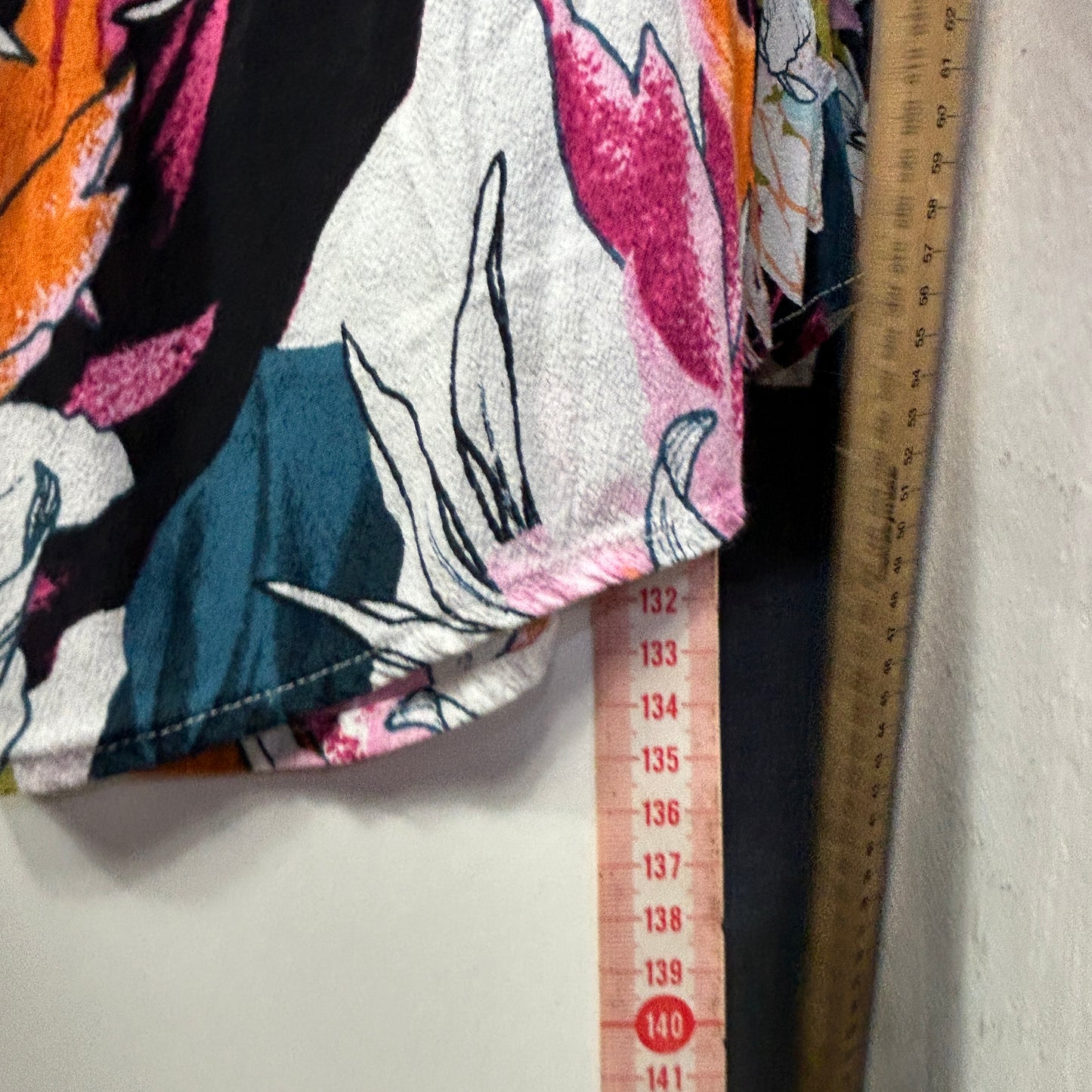 Sportsgirl Floral Maxi Dress with Waist Cut Out - Size 14