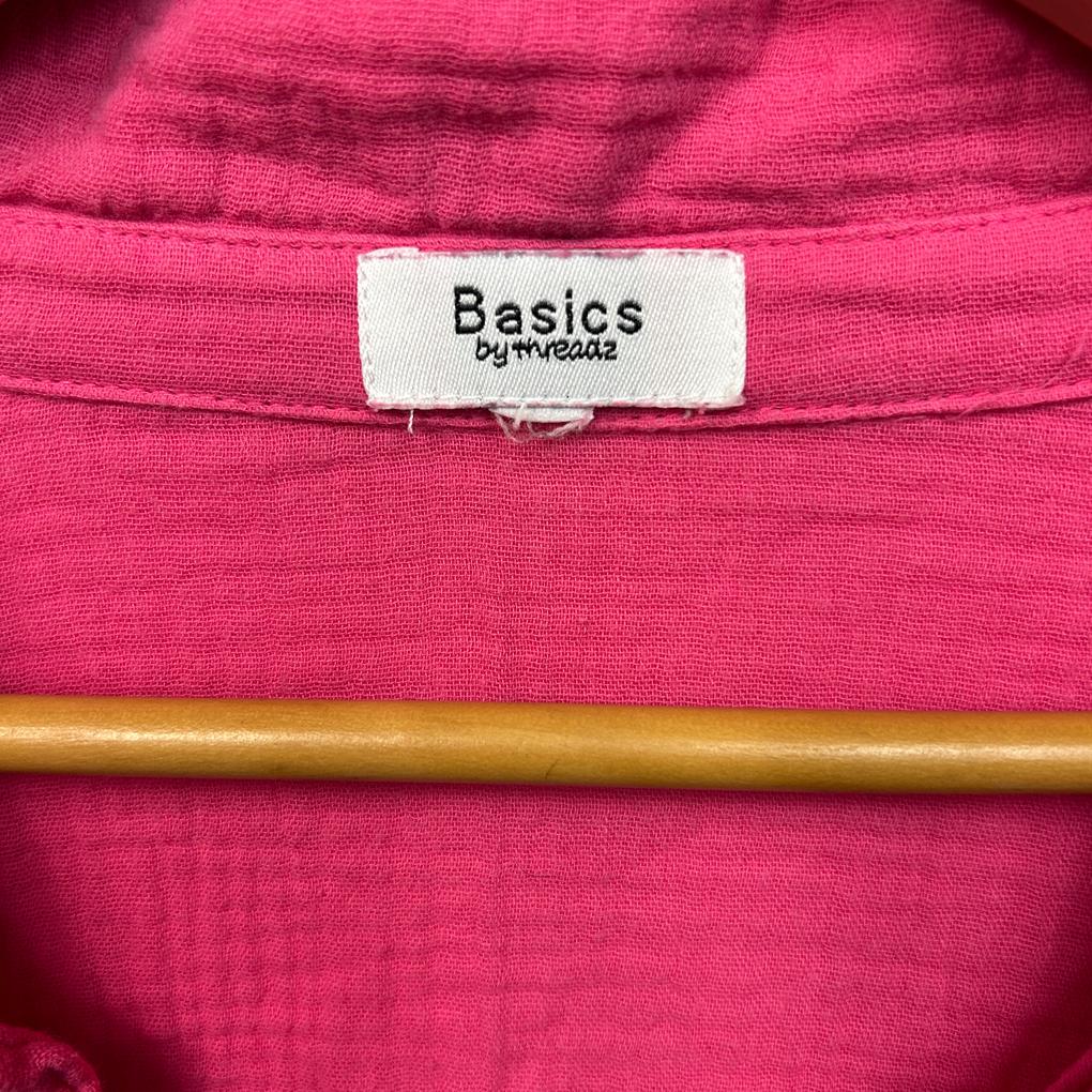 Basics by threadz Pink Cotton Top - 16/18