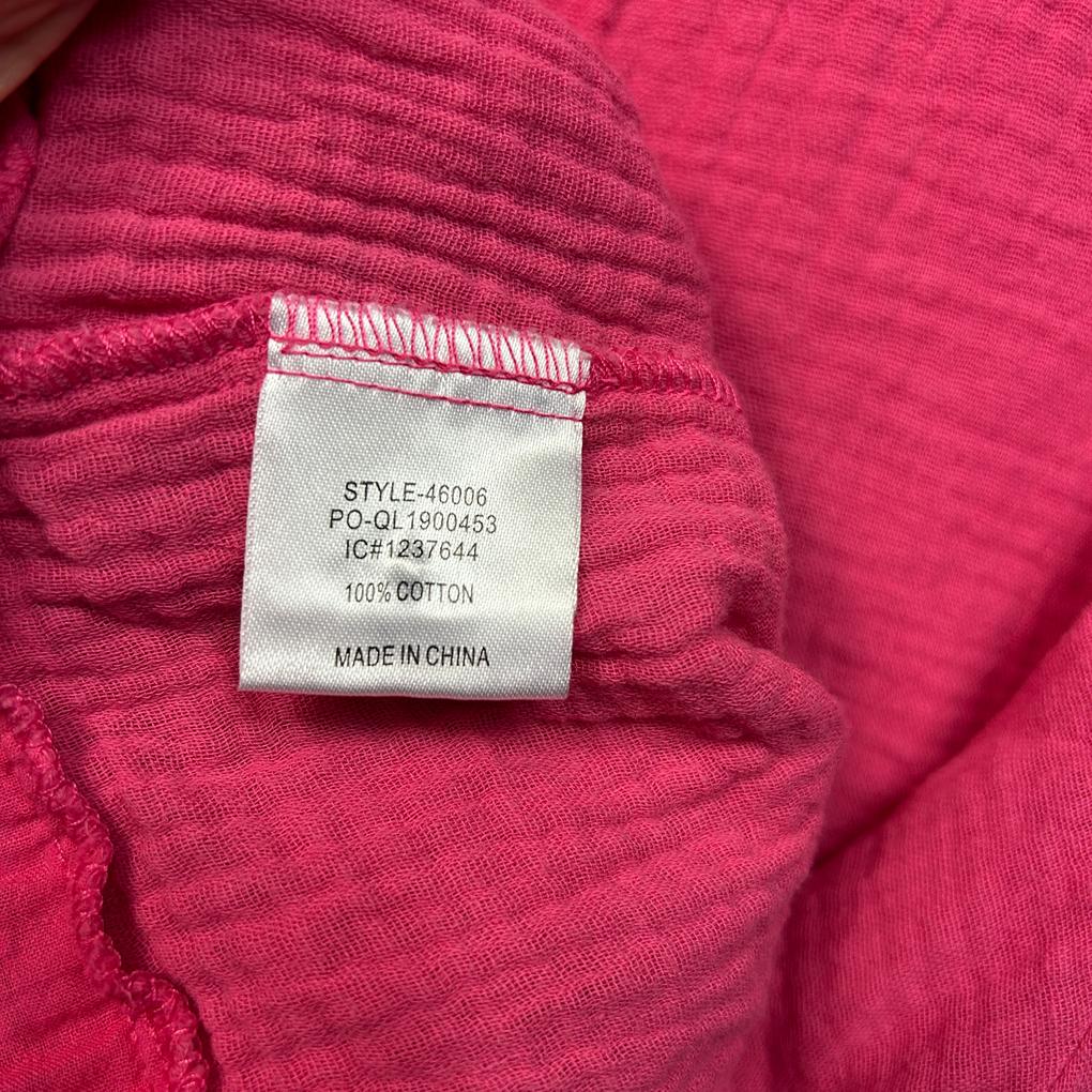 Basics by threadz Pink Cotton Top - 16/18