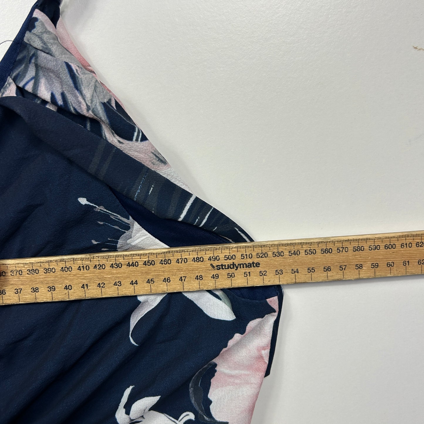 SAO by DEE Navy Floral Jumpsuit - Size 20