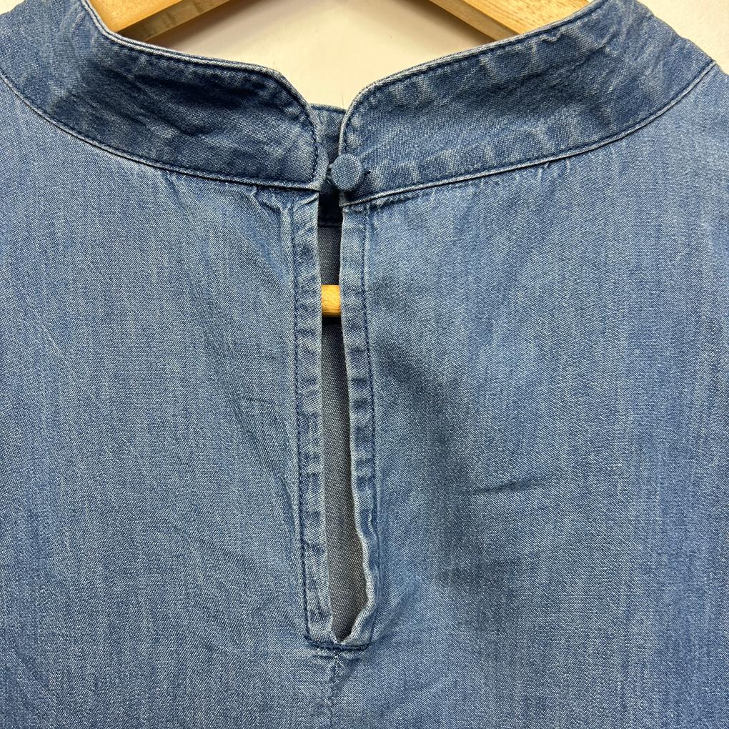 Blue Denim Smock Dress - Size- 22/24