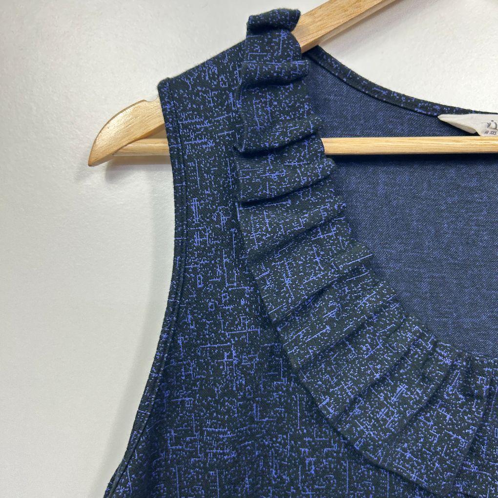 Virtuelle Navy Sleeveless Top - Size 12/14/XXS