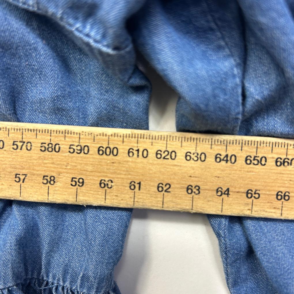 Blue Denim Smock Dress - Size- 22/24