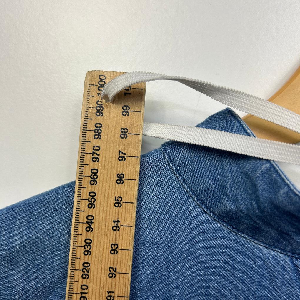 Blue Denim Smock Dress - Size- 22/24