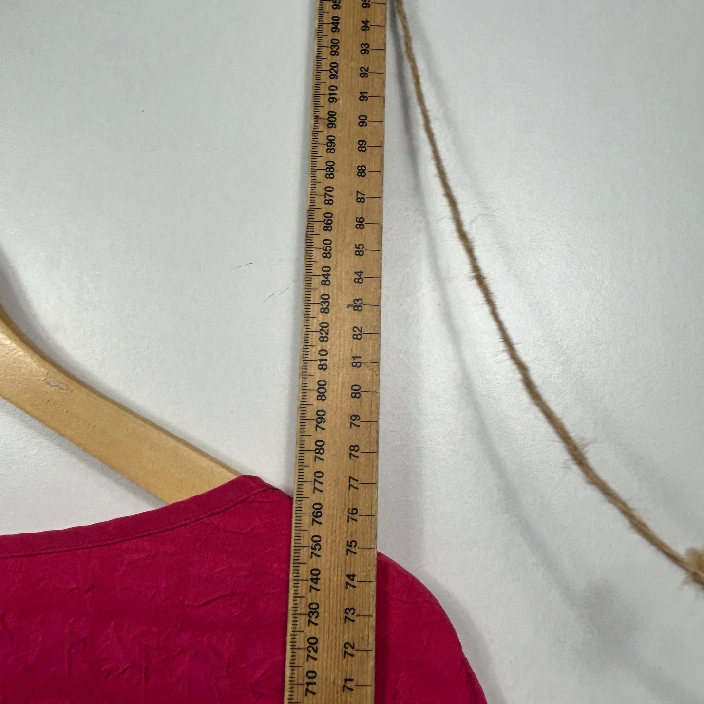 Autograph Pink Textured Top with Ruffle Sleeves - Size 22