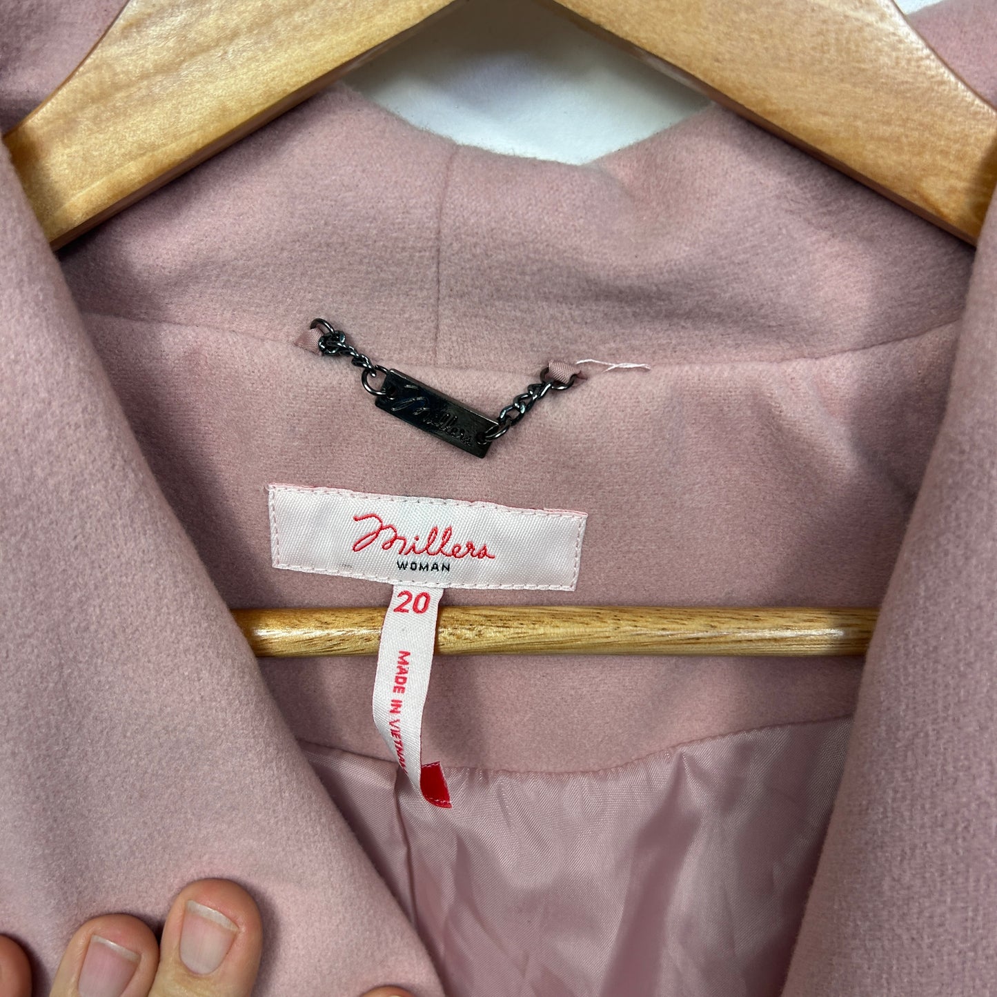 Millers Pink Jacket - Size 20