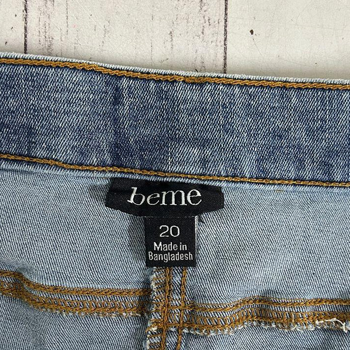 Beme Blue Denim Skirt - Size 20