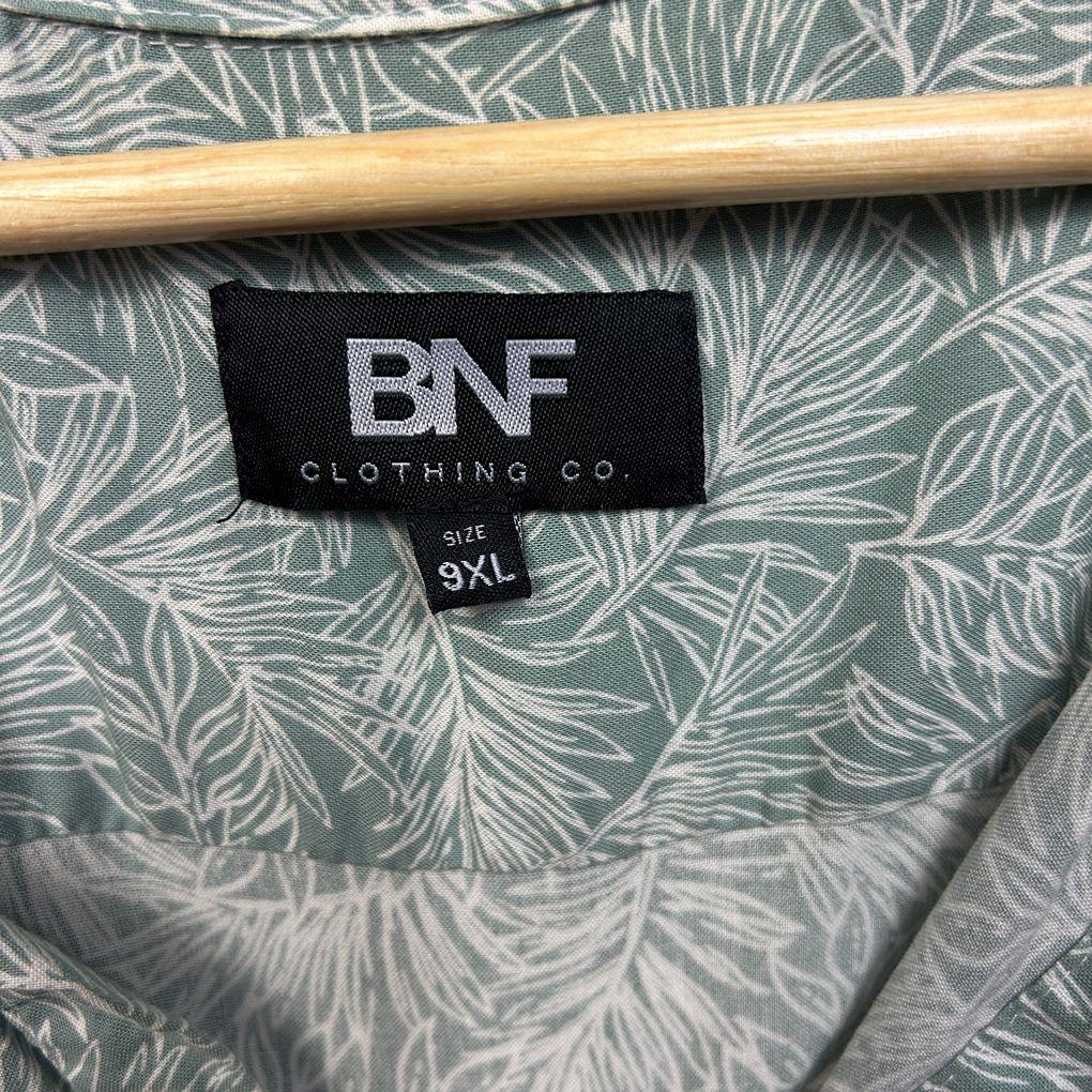 BNF Green Cotton Mens Shirt - Size 9XL