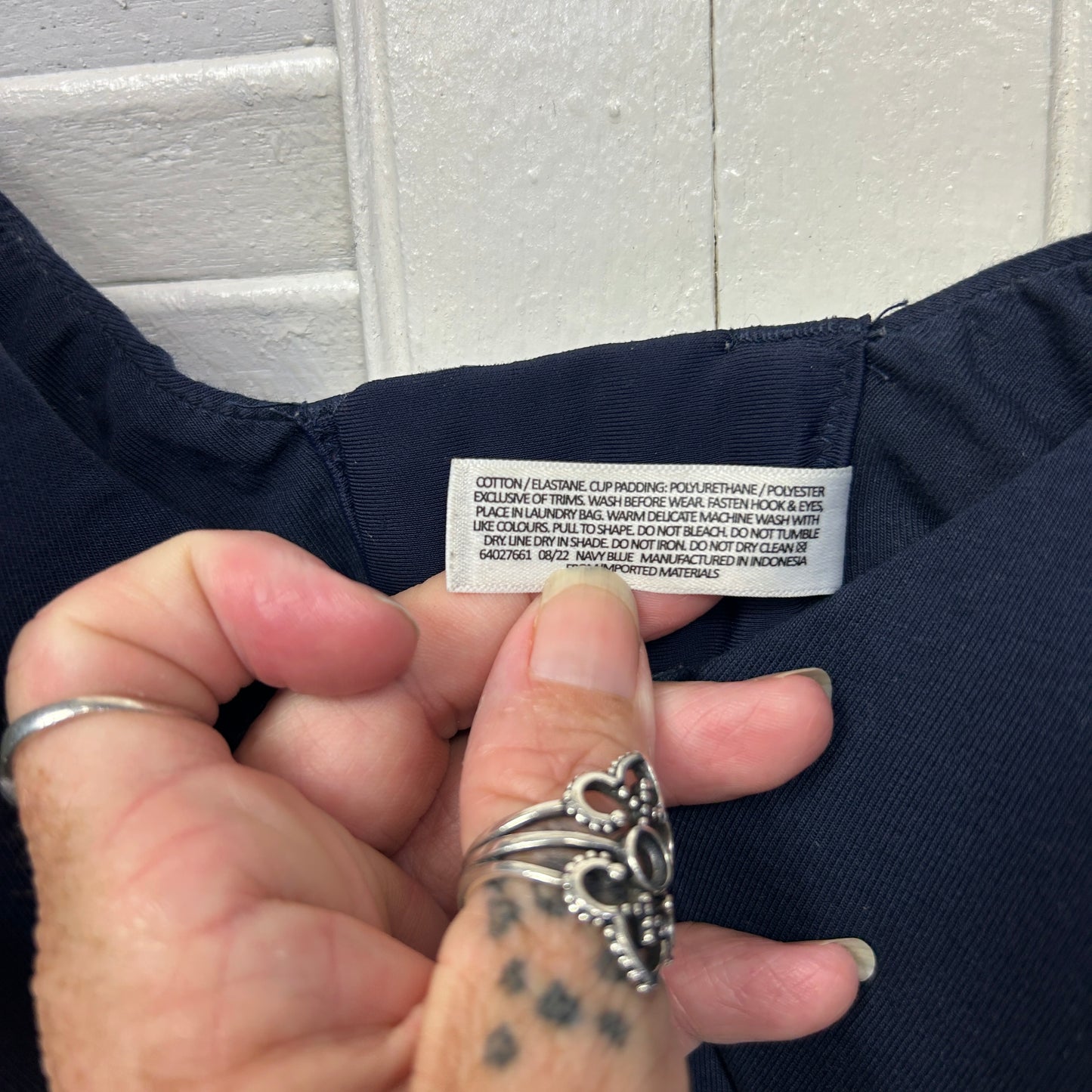 Target Bra 16DD Navy Lingerie