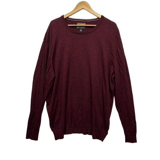Johnny Bigg Jumper 6XL Maroon Long Sleeve 100% Cotton