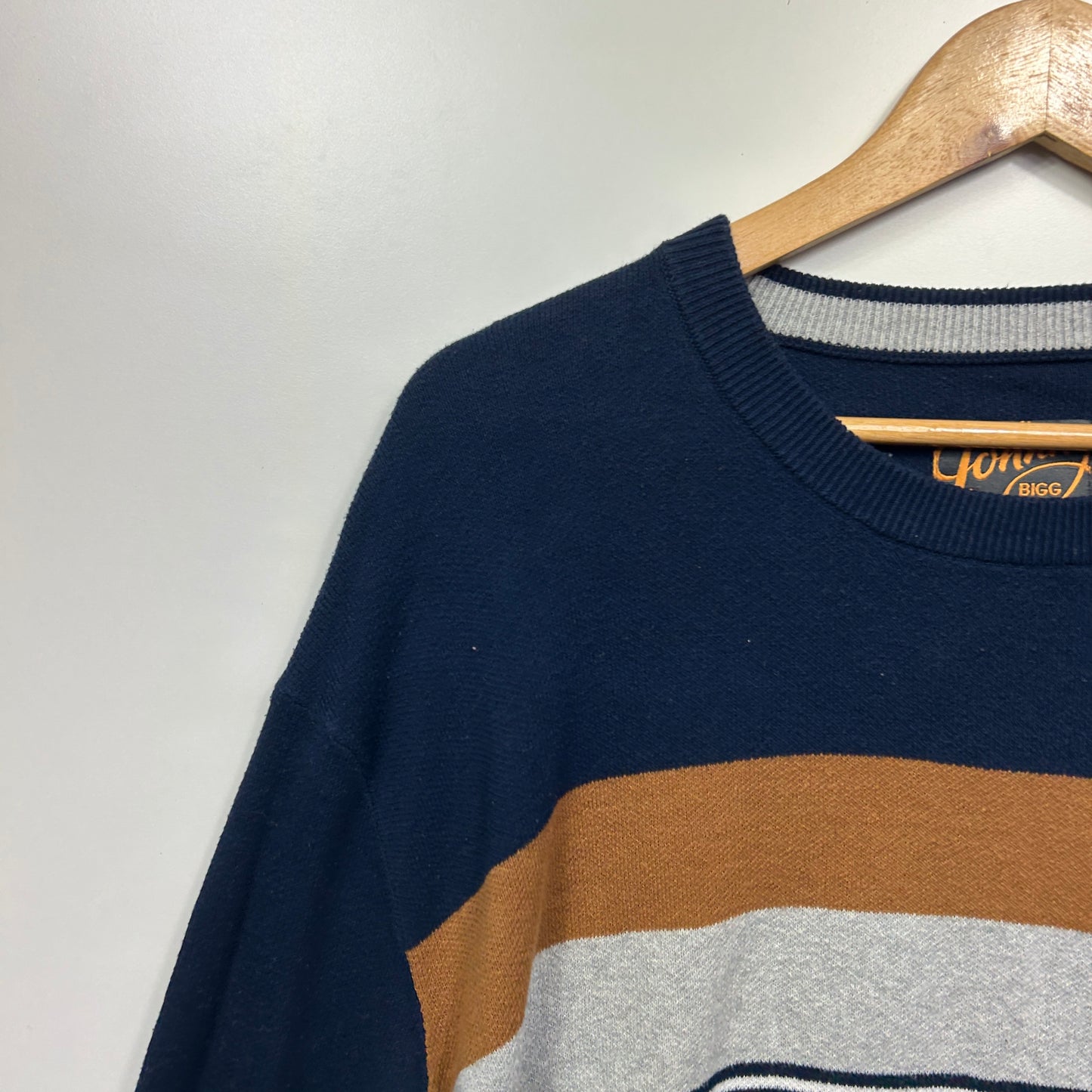 Johnny Bigg Jumper 3XL navy Long Sleeve 100% Cotton