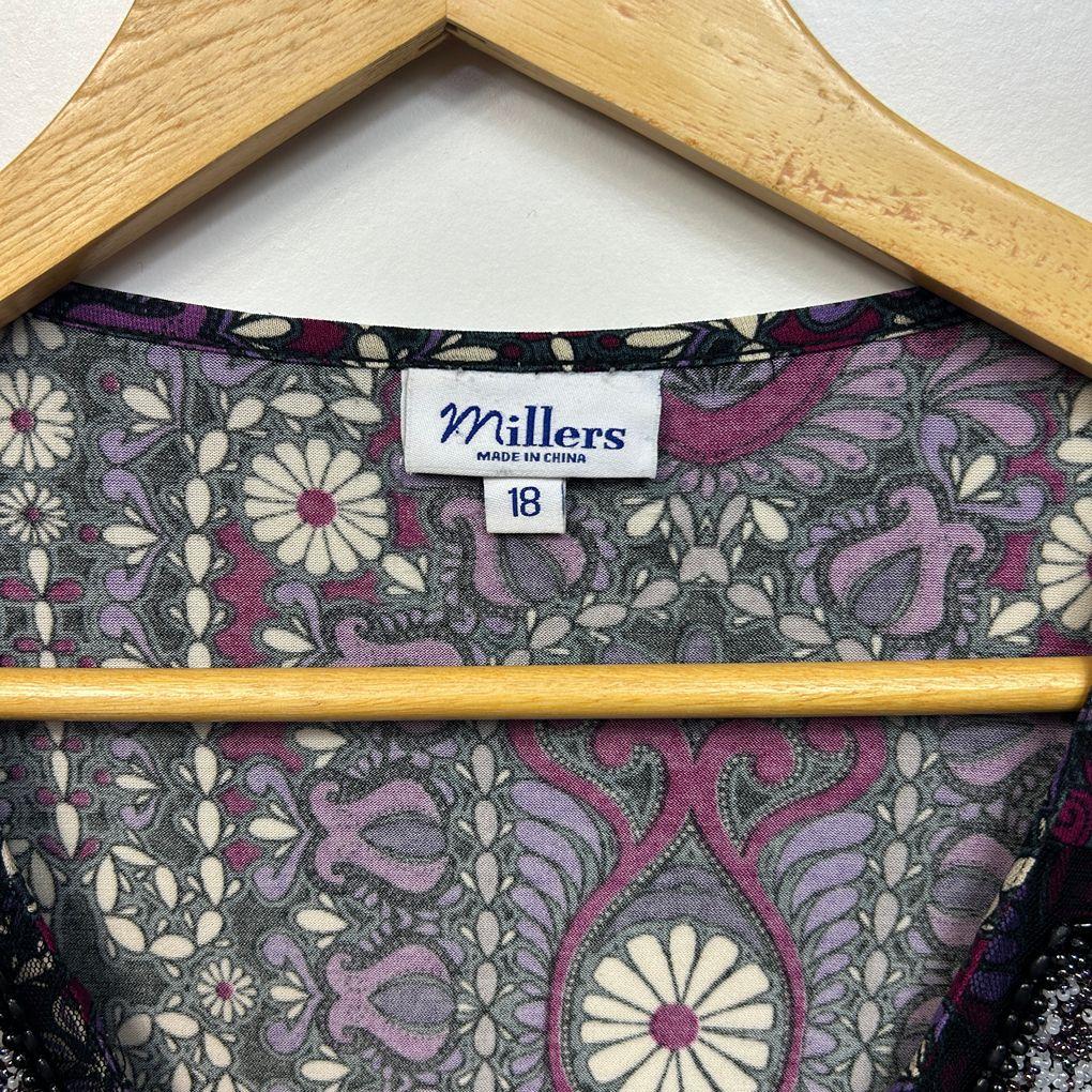 Millers Purple Top - Size 18