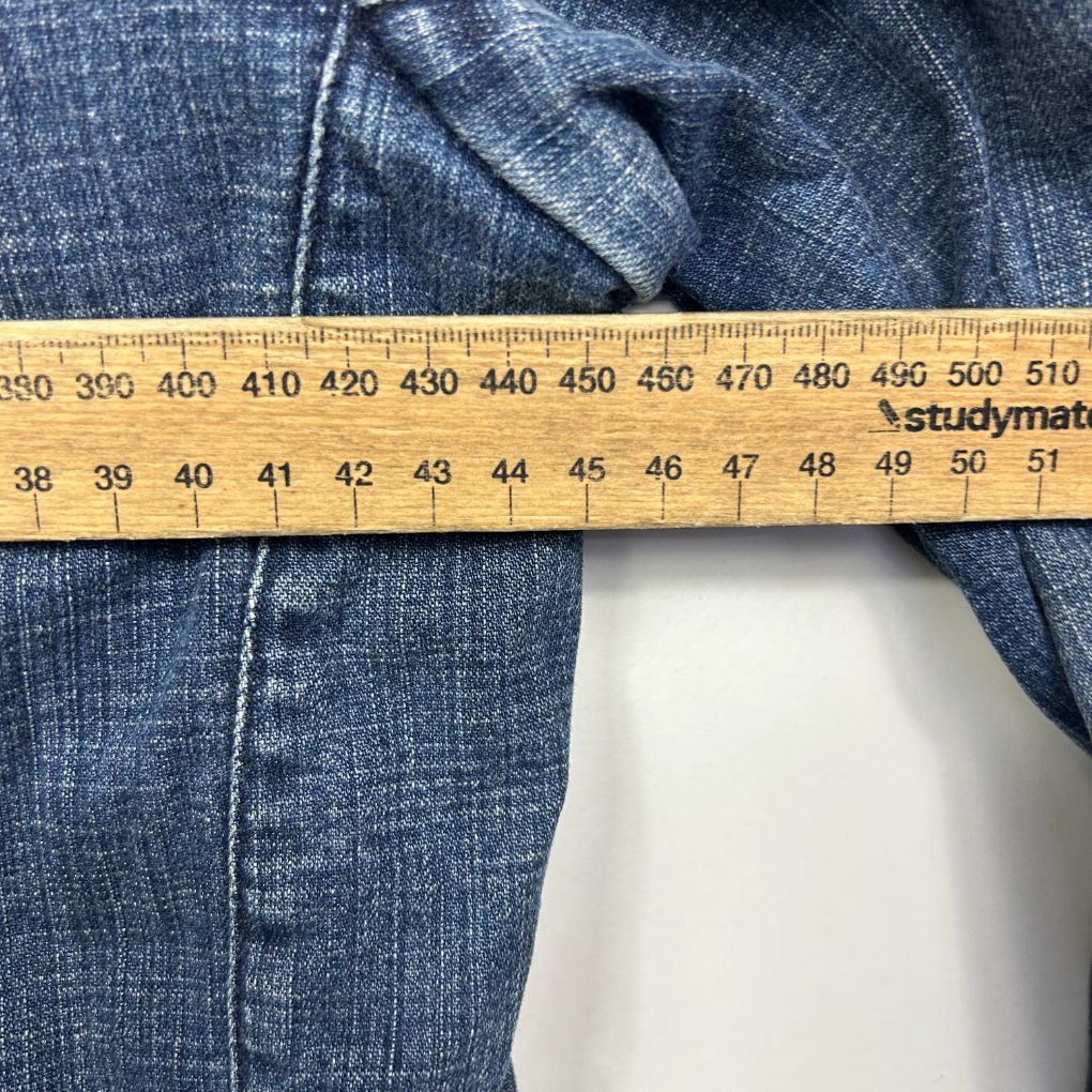 Vintage Lee Blue Denim Cotton Jacket - Size L