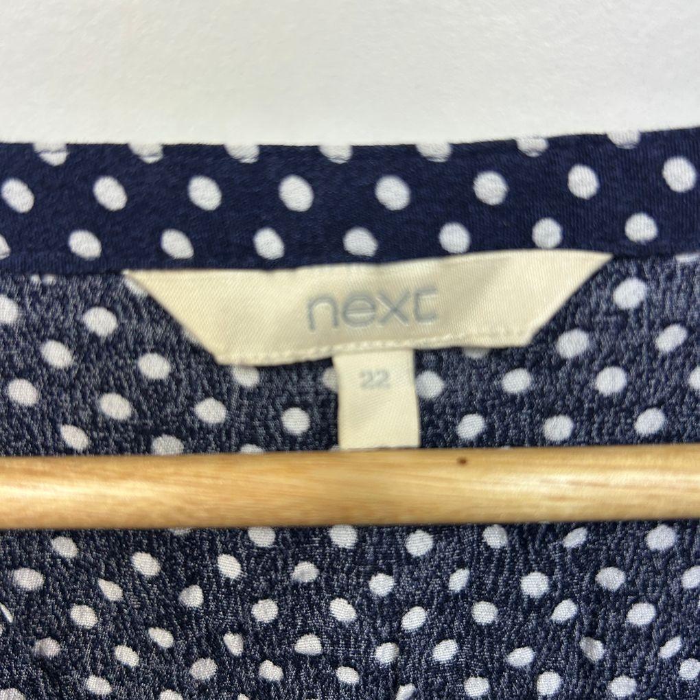 Next Navy Maxi Dress - Size 22