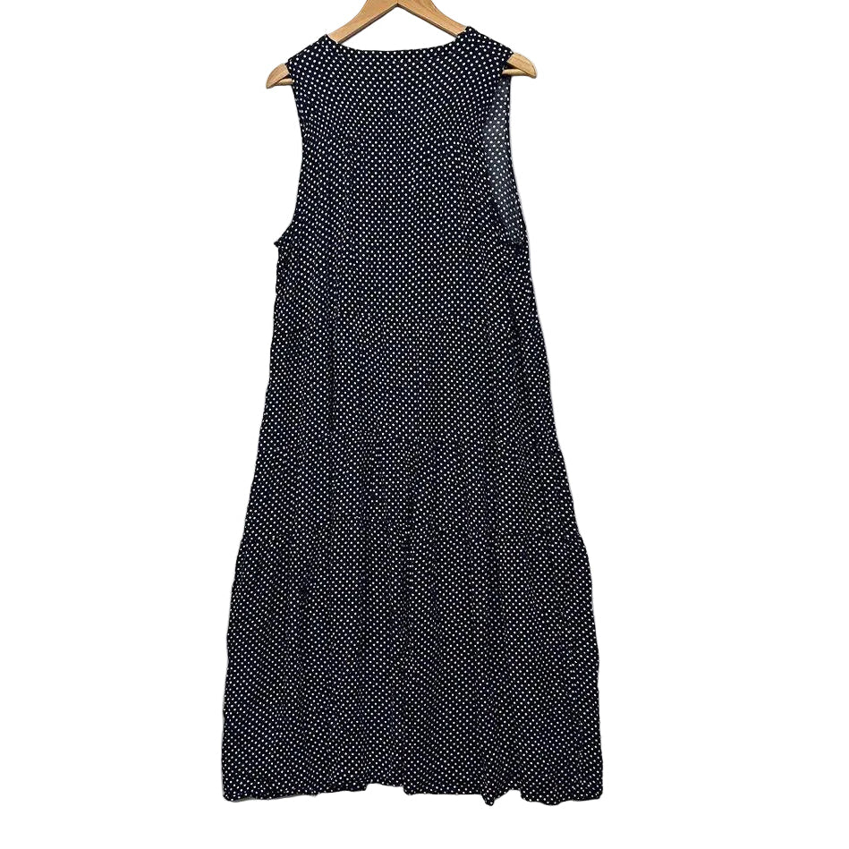 Next Navy Maxi Dress - Size 22