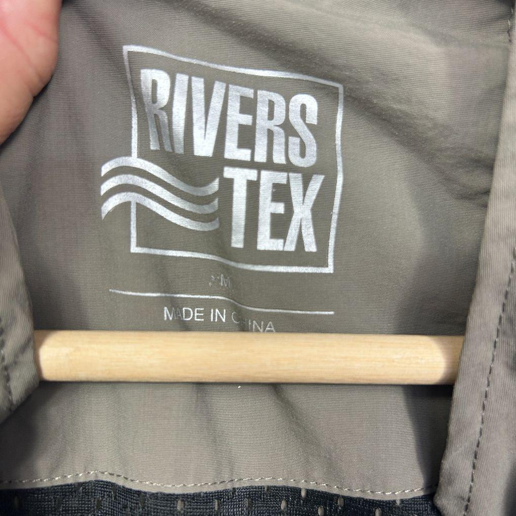Rivers Tex Khaki Mens Utility Vest - Size M (Fit Womens 14-16)