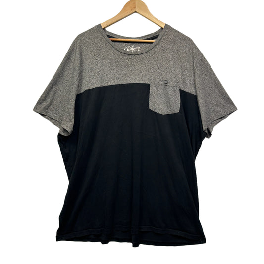 Johnny Bigg Tshirt Size 5XL Grey Black Short Sleeve Cotton