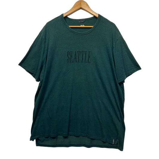 Mr Big Tshirt Size 3XL Green Short Sleeve Cotton