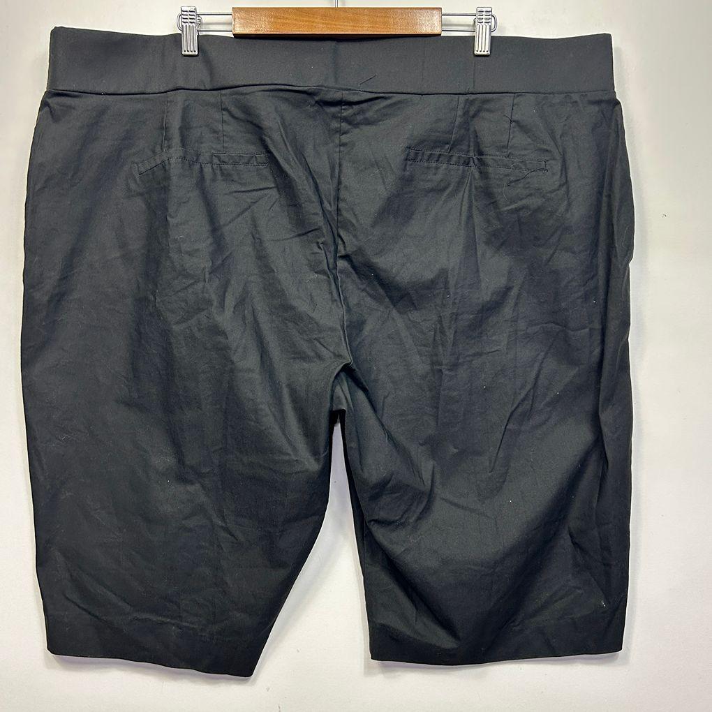 Beme Black Cotton Shorts - Size 26